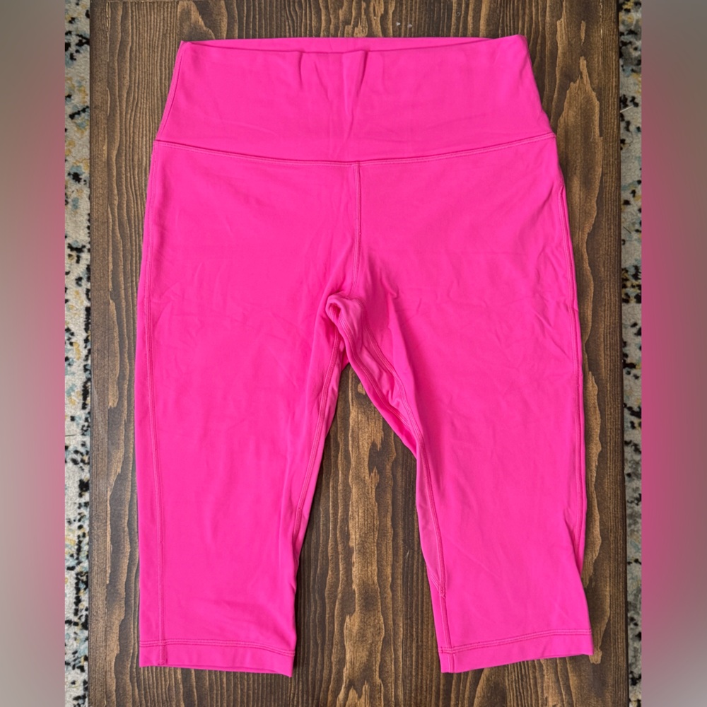 Lululemon Athletica Hot Pink Leggings